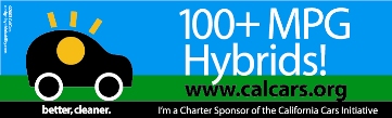 CalCars Bumper Sticker