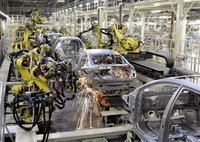 Japan's Auto Factories (select to view enlarged photo)