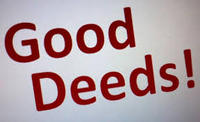 good deed (select to view enlarged photo)