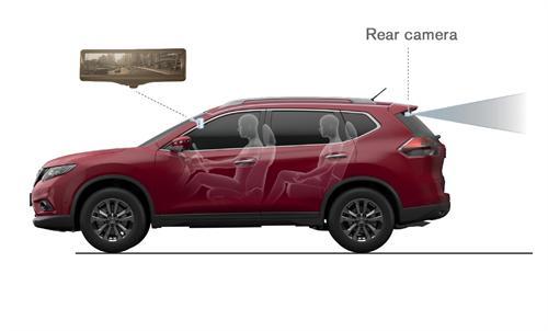 nissan rear camera