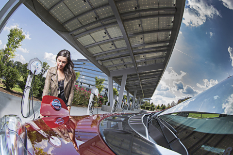 NISSAN LEAF CCHARGING