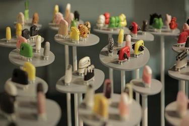 mini art exhibit (select to view enlarged photo)