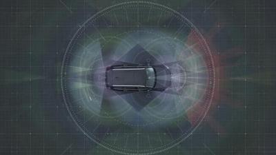 volvo self drivinG car (select to view enlarged photo)
