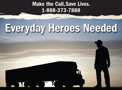 truckers against trafficking (select to view enlarged photo)