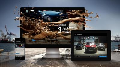 digital marketing mercedes vans (select to view enlarged photo)