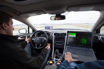 ford fusion hybrid reseach car (select to view enlarged photo)