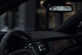 cadillac rear view mirror