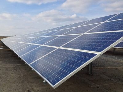 solar panel (select to view enlarged photo)