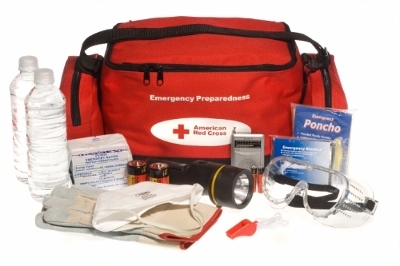 american red cross emergency bag