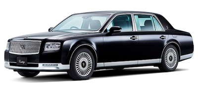 Fully Redesigned Toyota Century (select to view enlarged photo)
