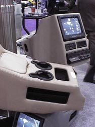 entertainment console display