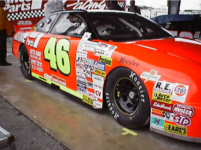 #46 Frank Kimmel, Advnce Auto Parts-Pork White Meat Chevy