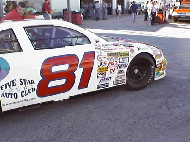 #81 Jerry Hill, Ocean Spray Chevrolet