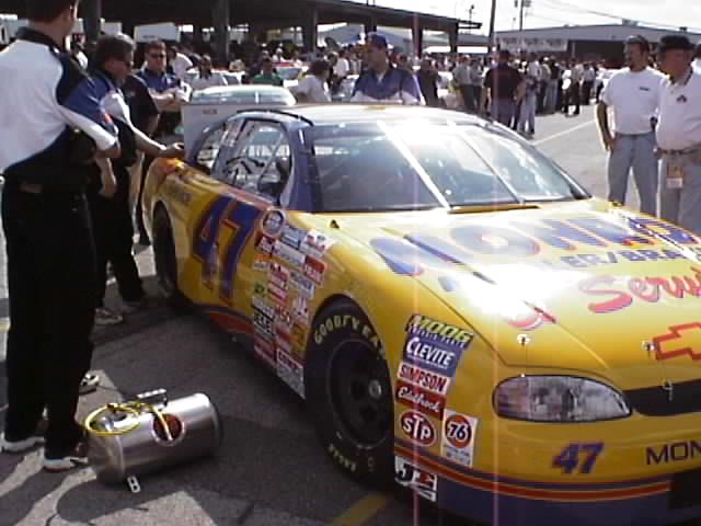 #47, Andy Santerre, Monroe Muffler Brake Chevrolet