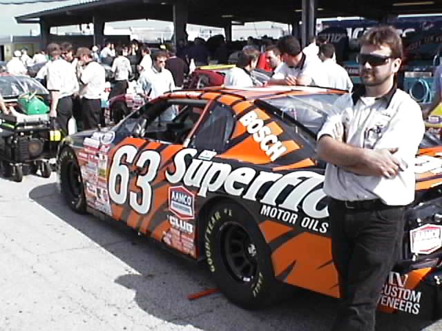 #63, Chuck Bown, Exxon Superflo Chevrolet