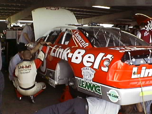 #83, Wayne Grubb, Link-Belt Construction Equipment Chevrolet