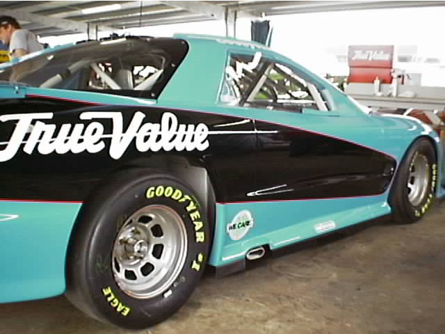 The acqua car Rusty Wallace will race at Daytona