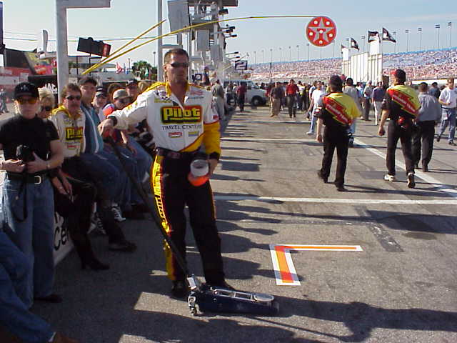 Bud Shootout - #78 Pilot Travel Centers Ford Pit & Crew