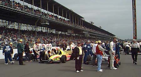 The Cars Are
Aligned For The Start